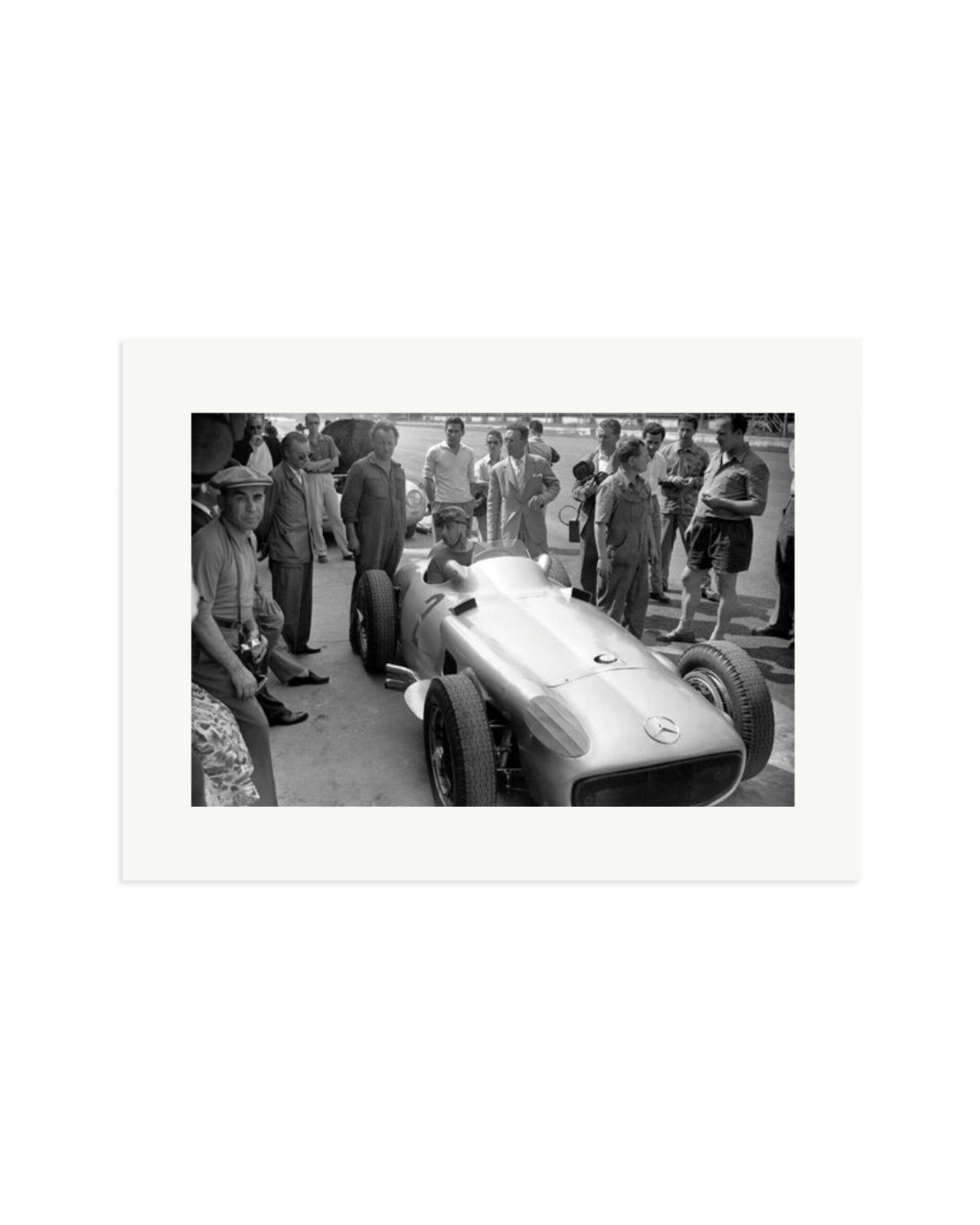 Juan Manuel Fangio, 1995 Print Only / XL