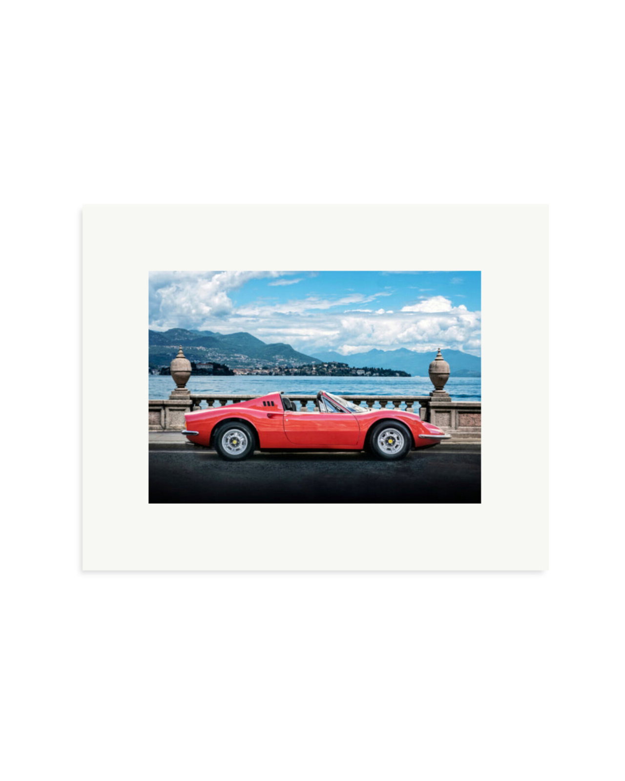1972 Ferrari Dino Print Only / Small