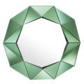 Del Ray spegel tredimensionell grön OUTLET