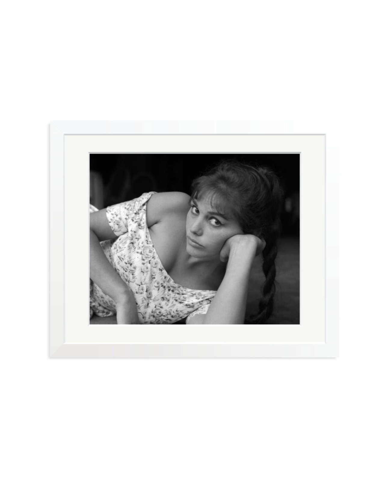 Cardinale Floral Dress Portrait White / Medium