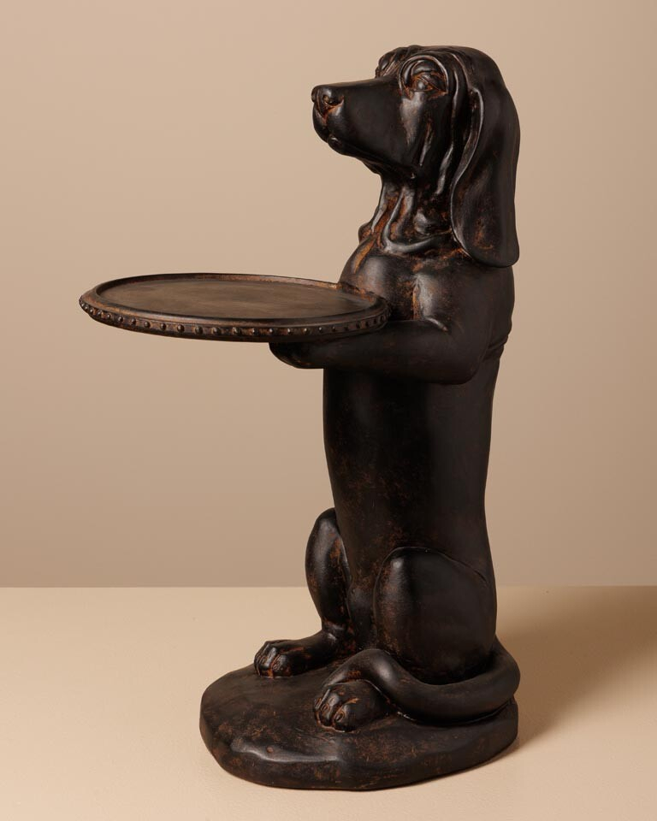 Pépito dog decoration with tray