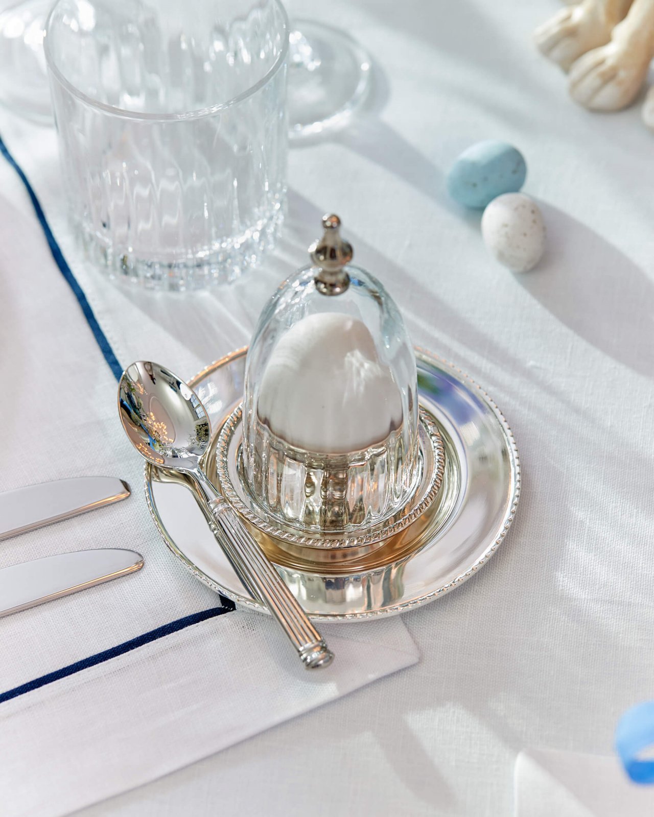 Clarell Egg Cup Silver