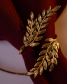 Clementina Napkin Rings Gold 4-pack