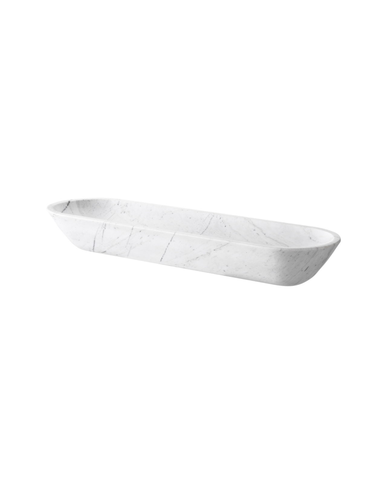 Hulton Bowl White Marble