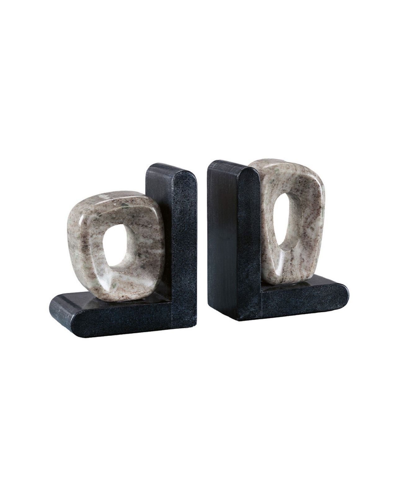 Hera Buchstützen beige 2er-Set