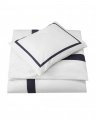 Mayfair Pillowcase White/blue