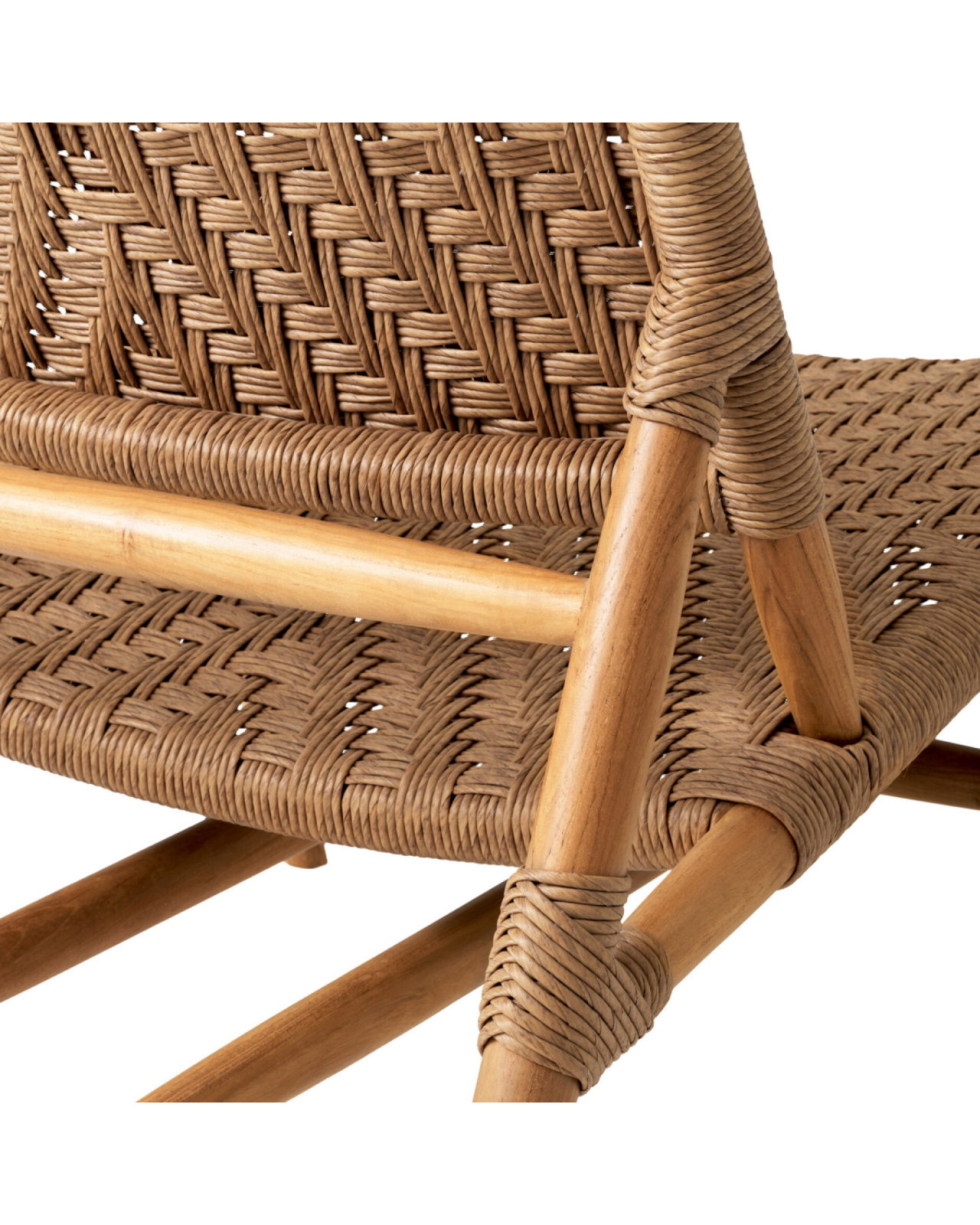 Laroc fåtölj natural teak