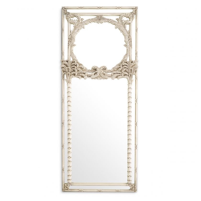 Le Royal speil antique white finish