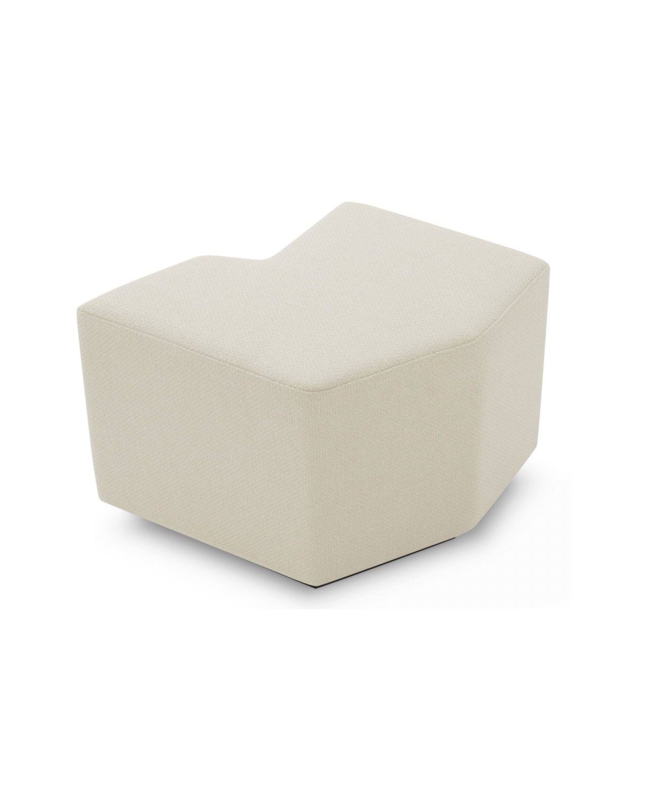 Filbert fotpall rêve cream 3-set