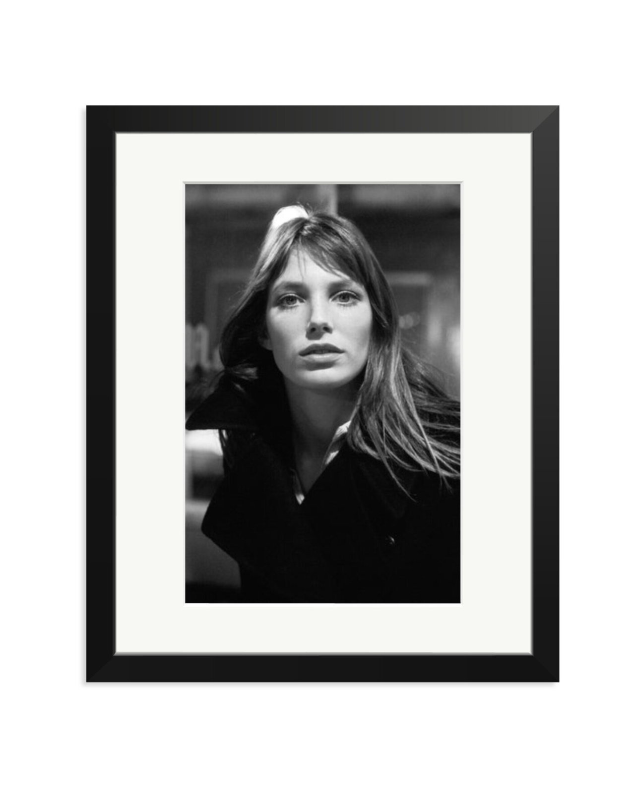 Jane in Paris, Black and White Black / Medium