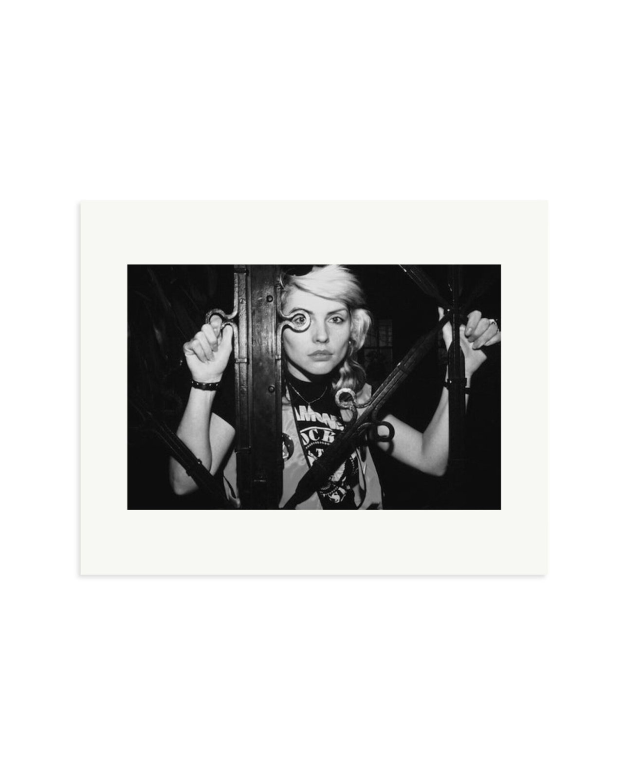 Debbie Harry of Blondie Black & White Print Only / Medium