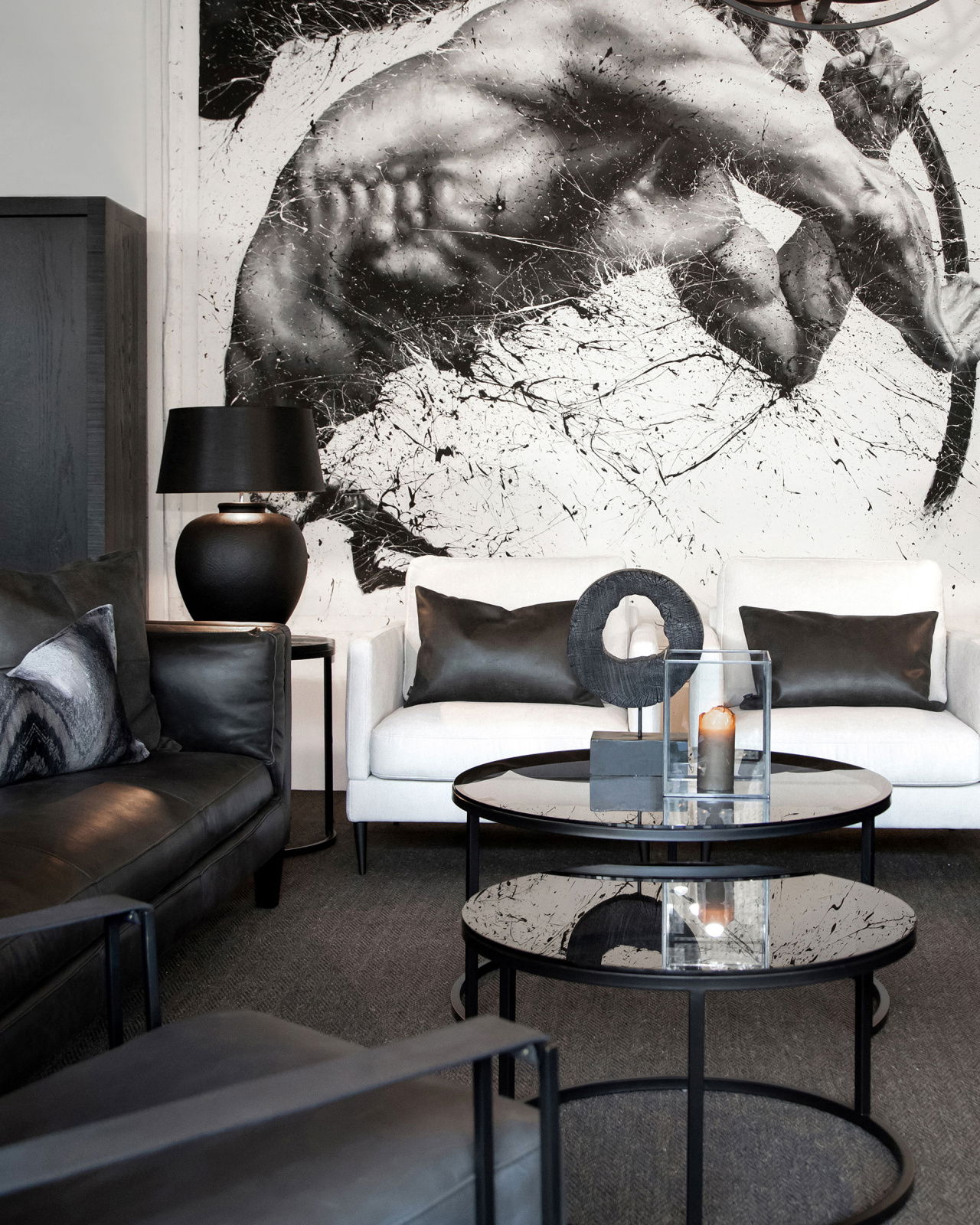 Coal Decoration Black OUTLET