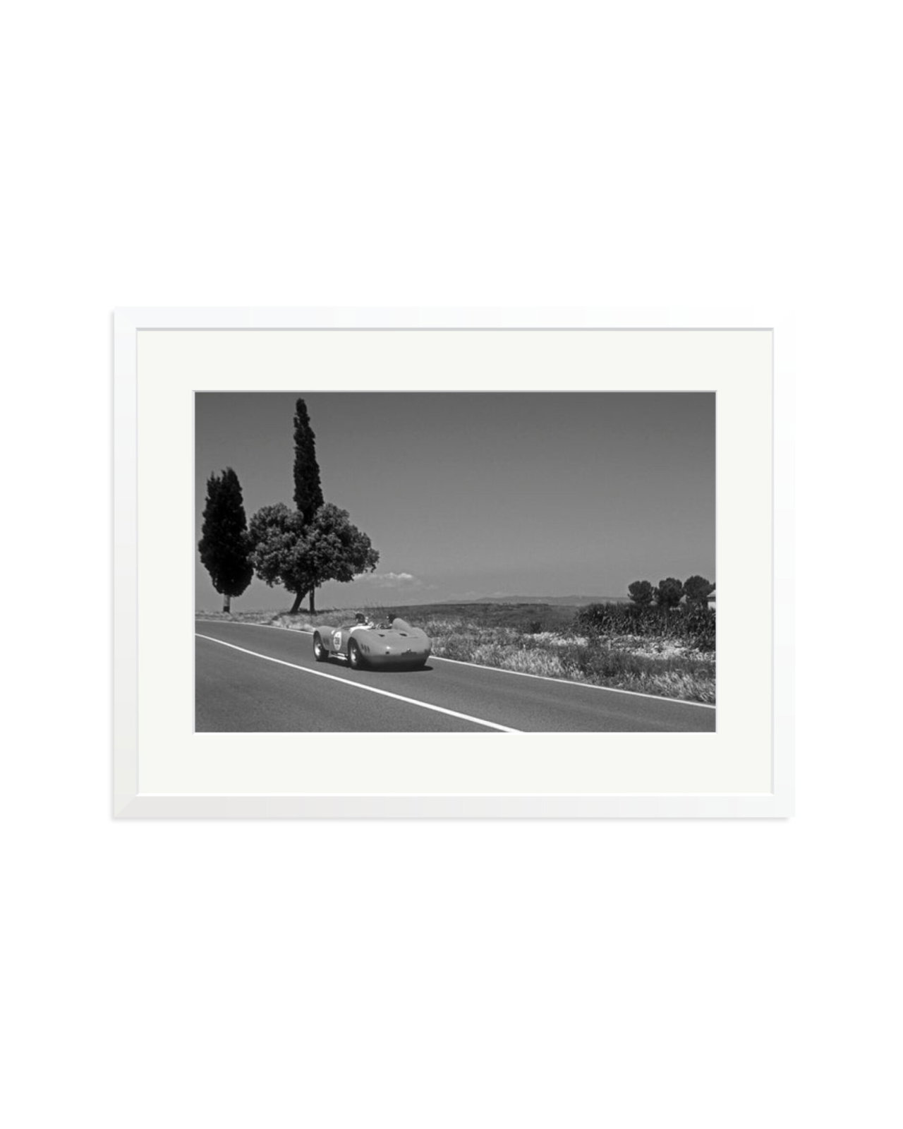 Maserati 300S in Italy White / XL