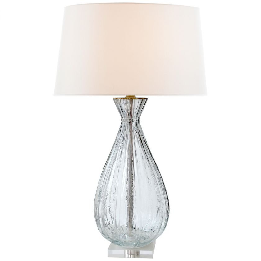 Treviso Large Table Lamp Clear Glass