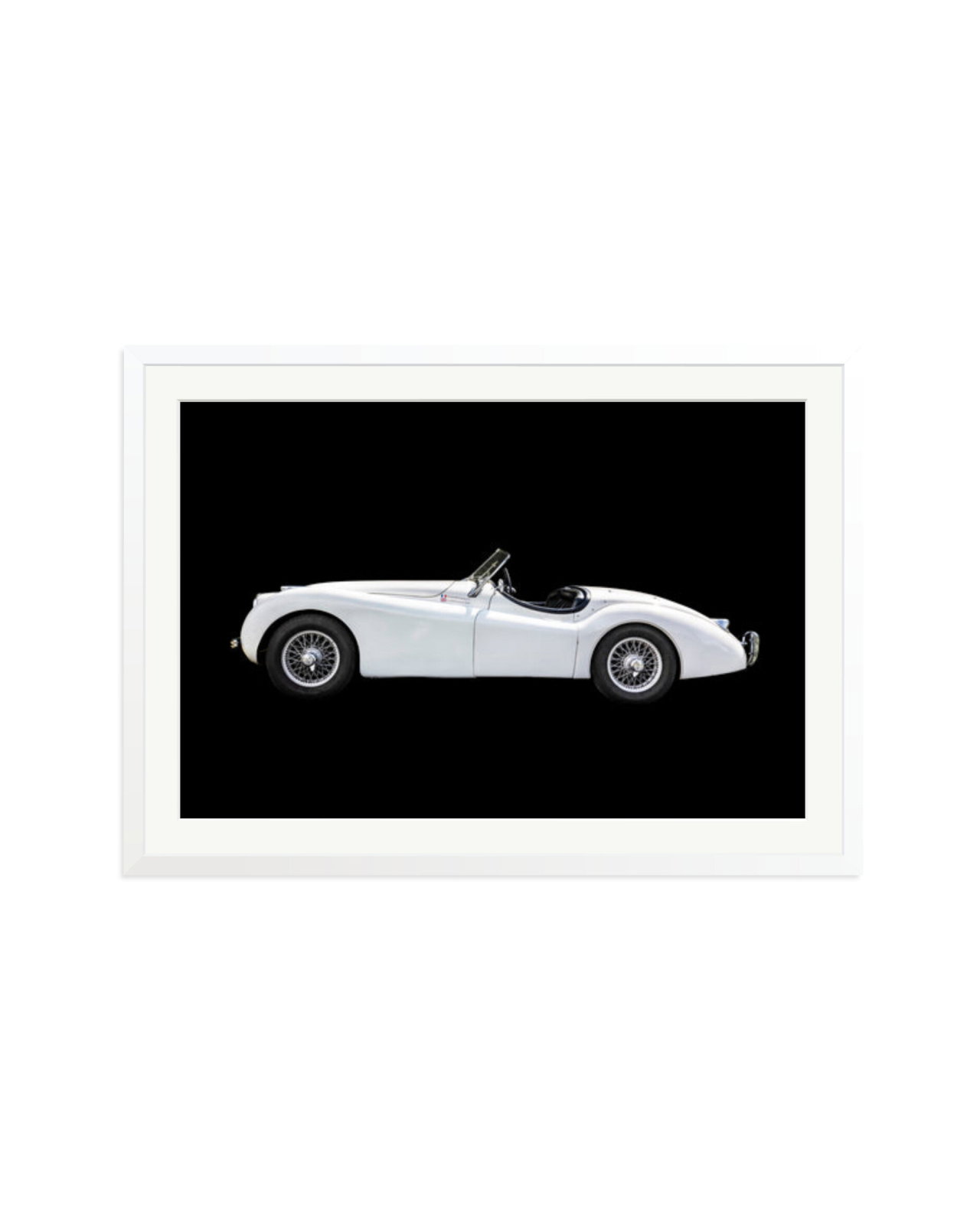 Jaguar XK120 White / XXL
