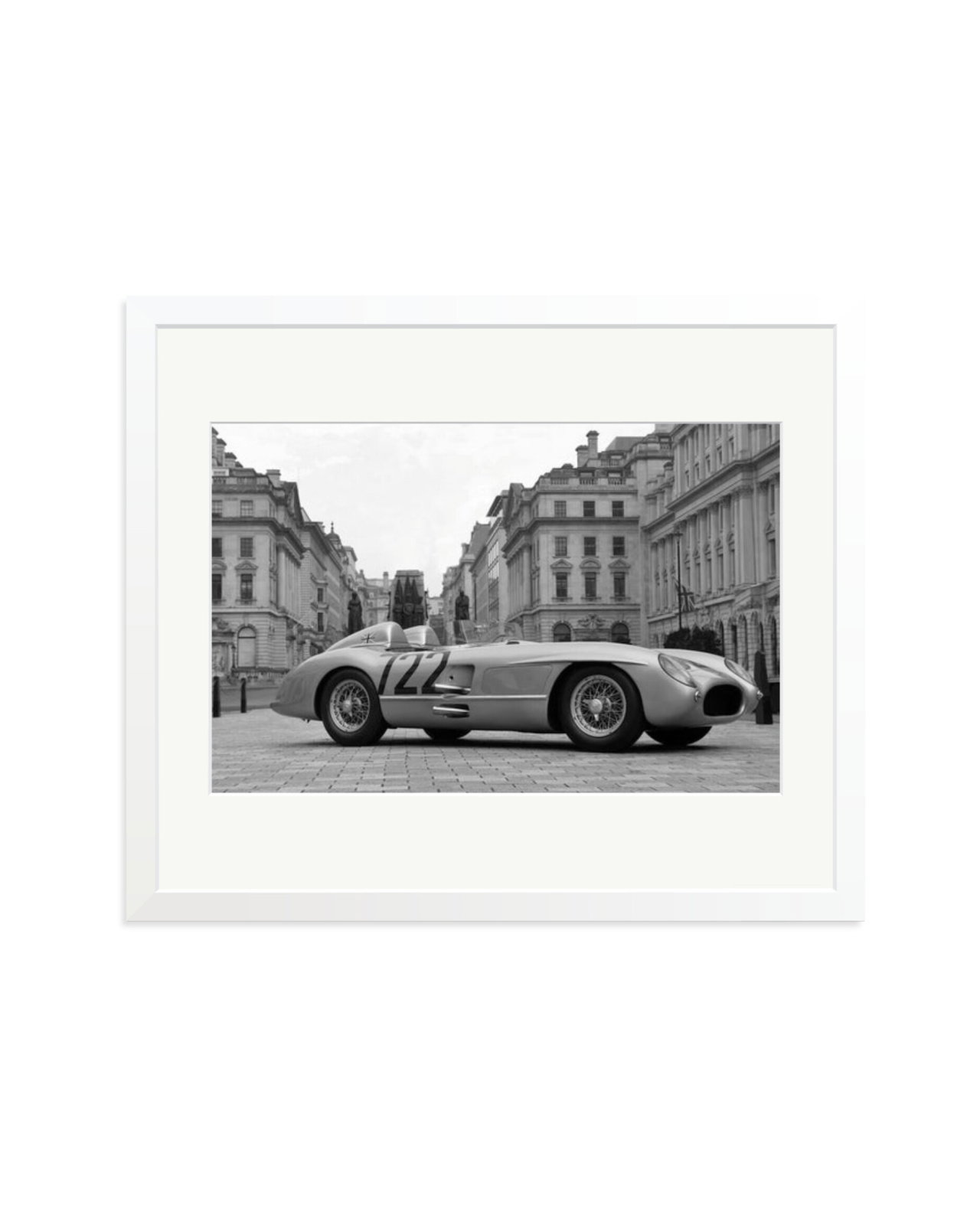 Stirling Moss Mercedes-Benz White / Large