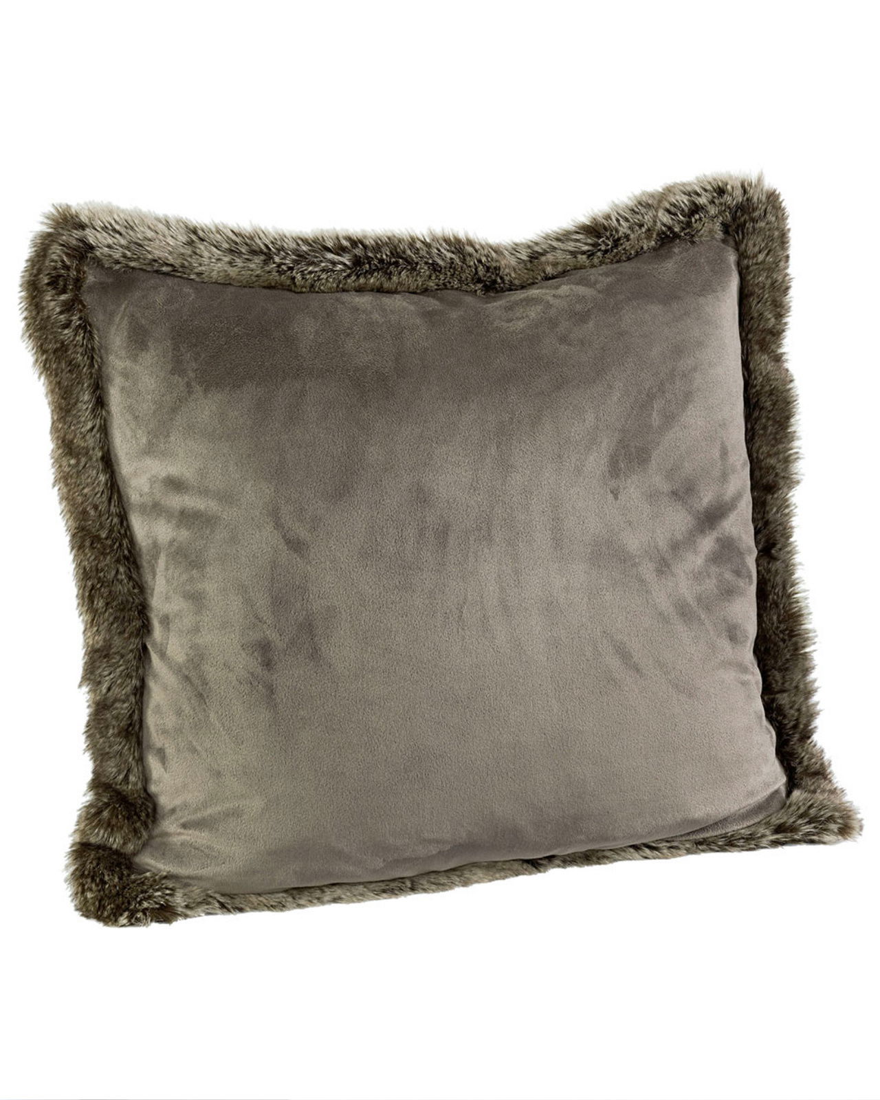 Bear Valboa Cushion Cover Grey OUTLET