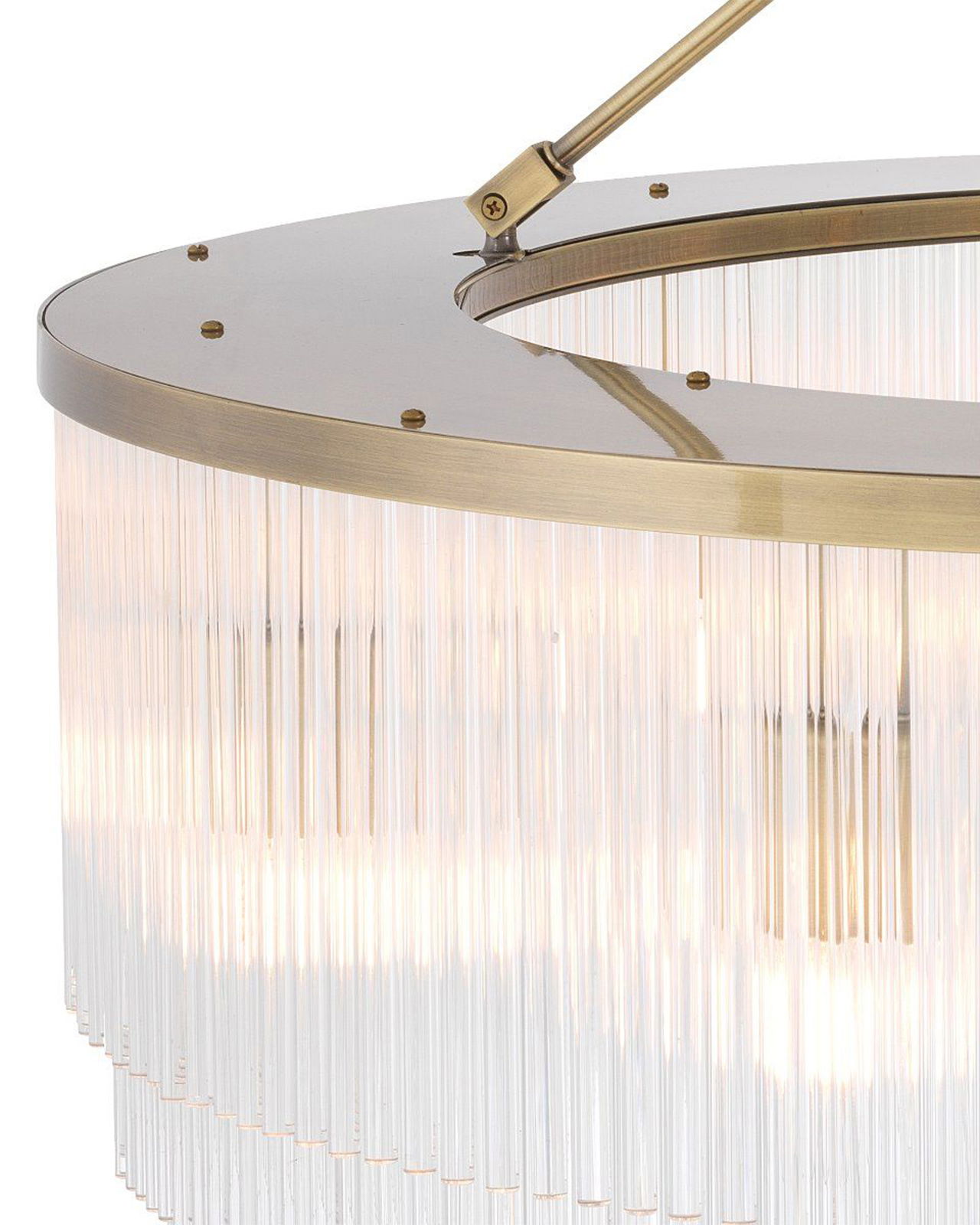 Hector takkrona borstad mässing