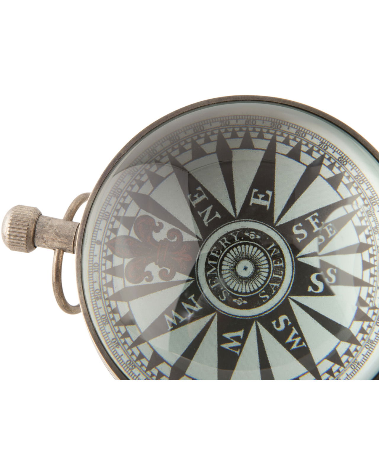 Eye of Time Clock, Silver