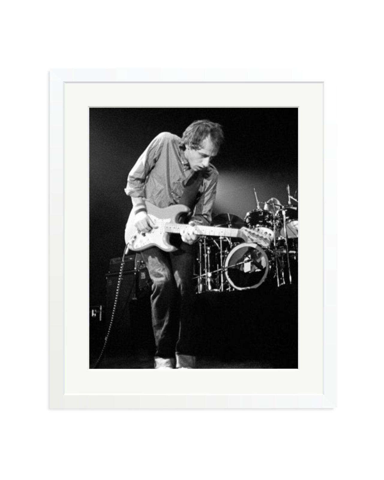Mark Knopfler at the Agora Club White / Large