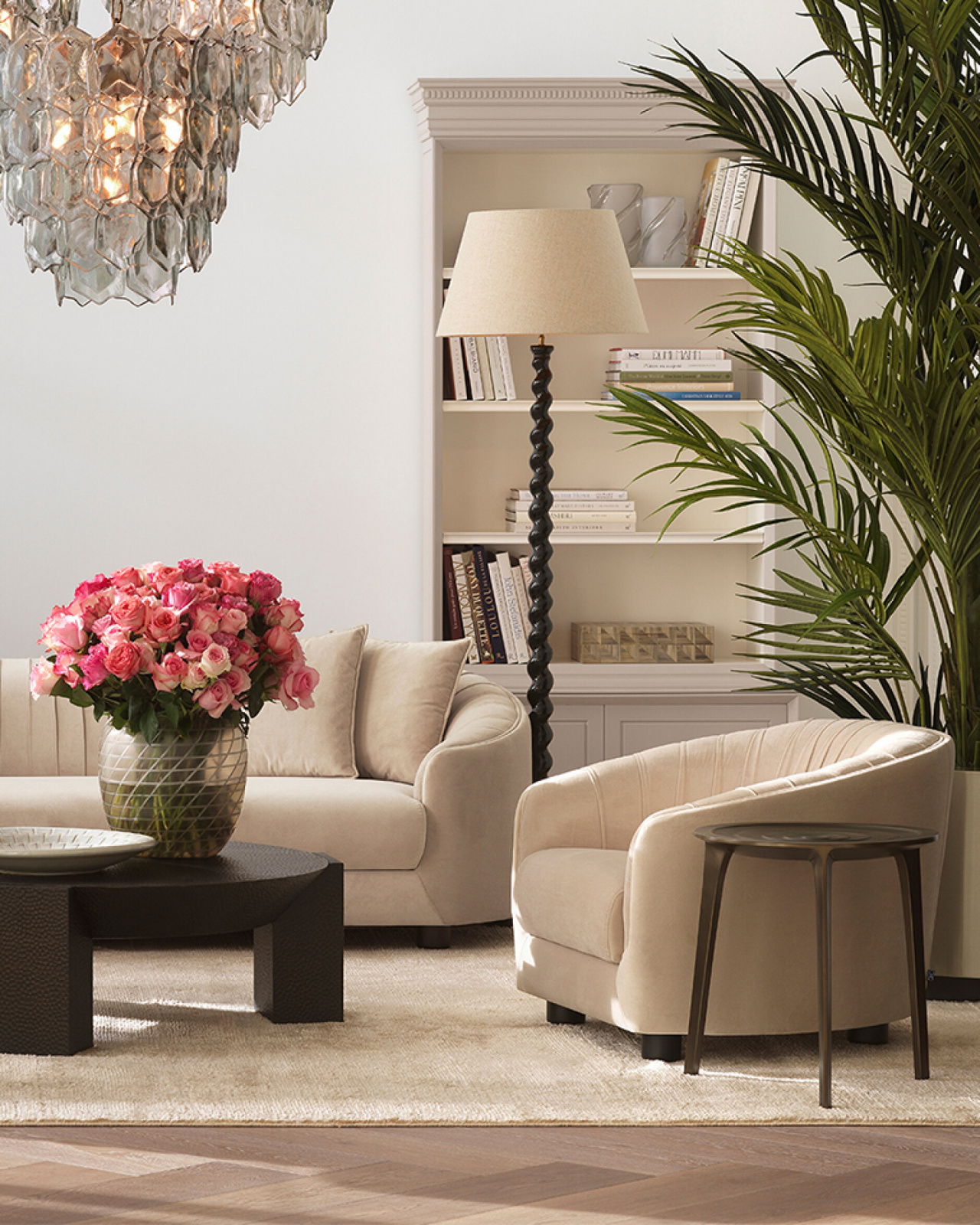Jameson fauteuil amaro cream