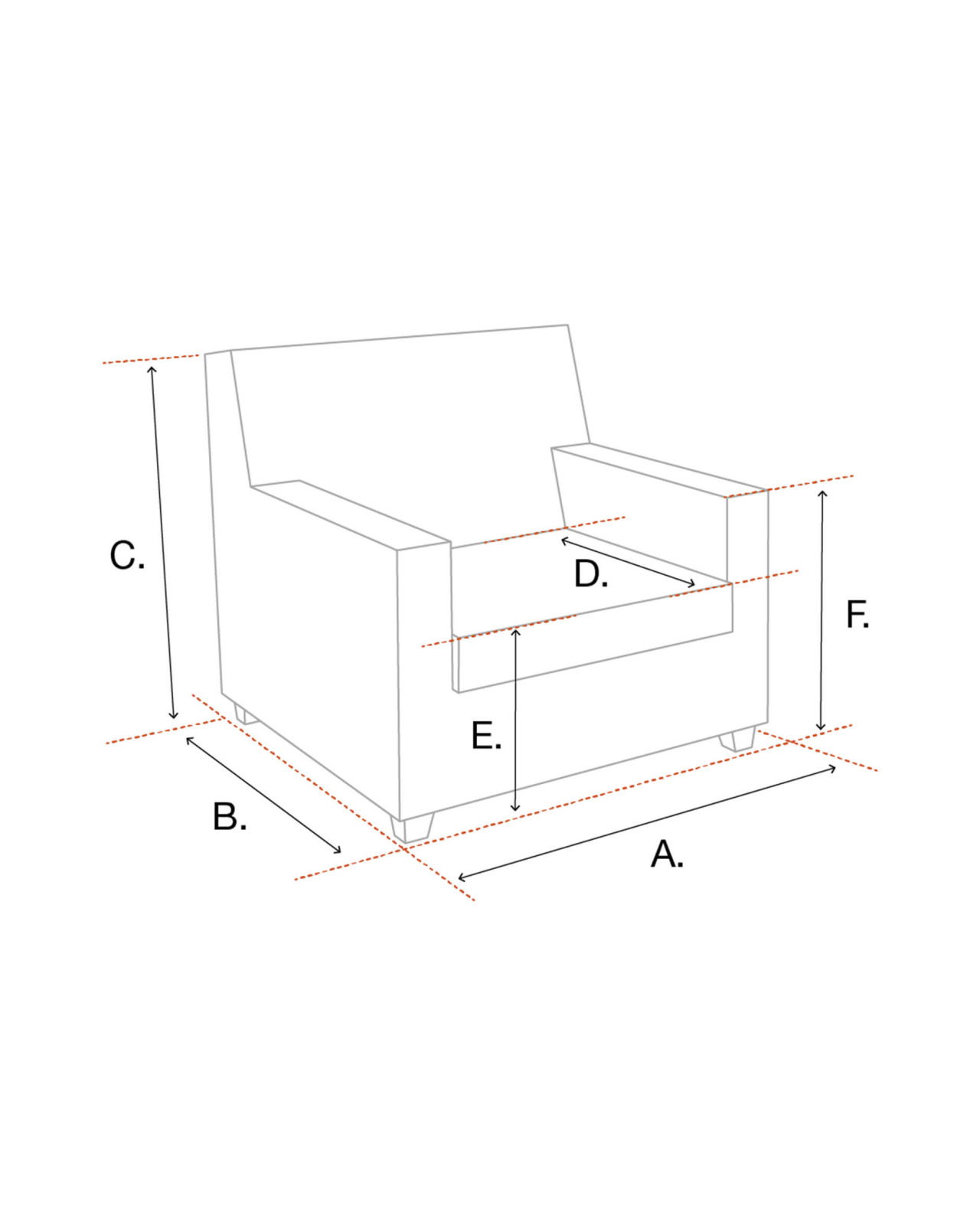 Costa Dining Chair Bouclé Grey