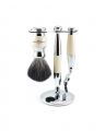 Edwin Jagger barbersæt 3 dele “Ivory”