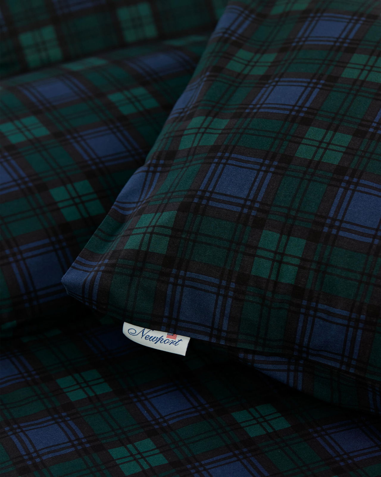 Gstaad örngott rutig 2-pack