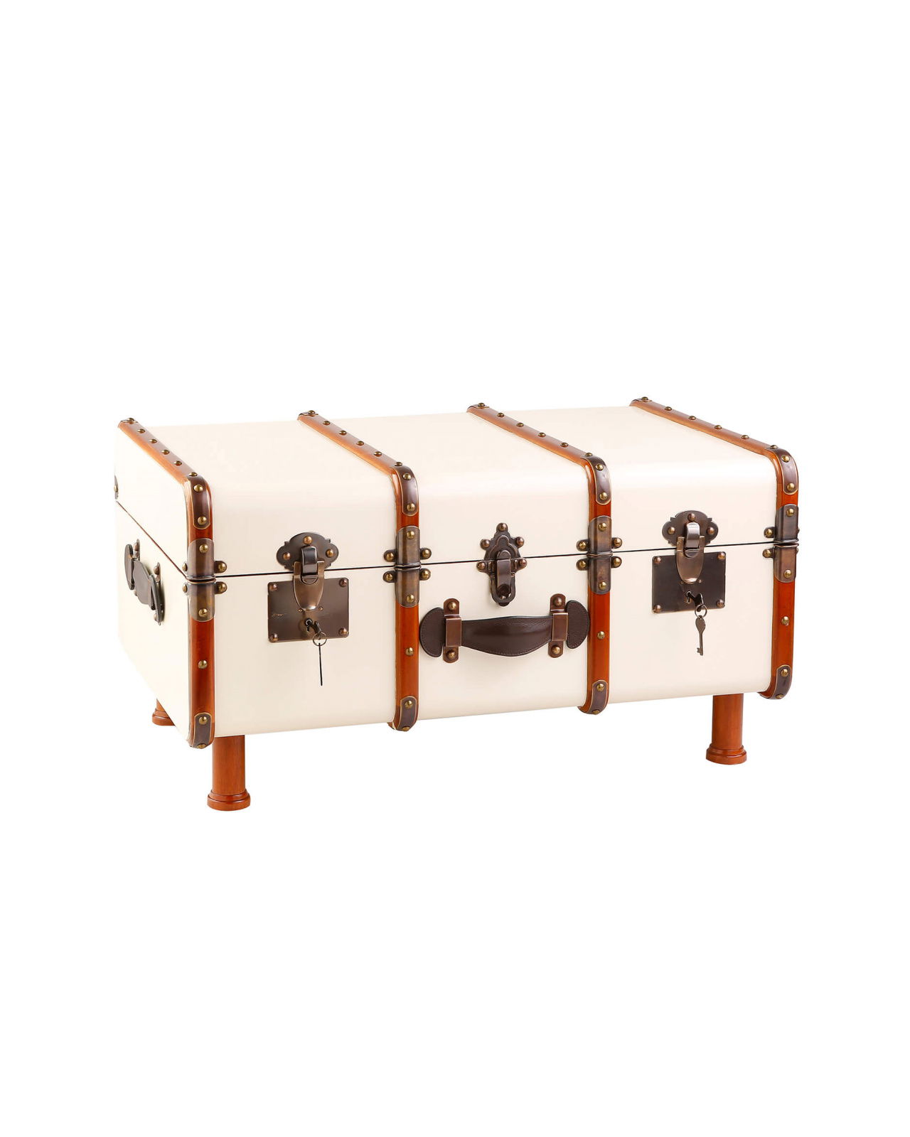 Stateroom Trunk Table Off-White