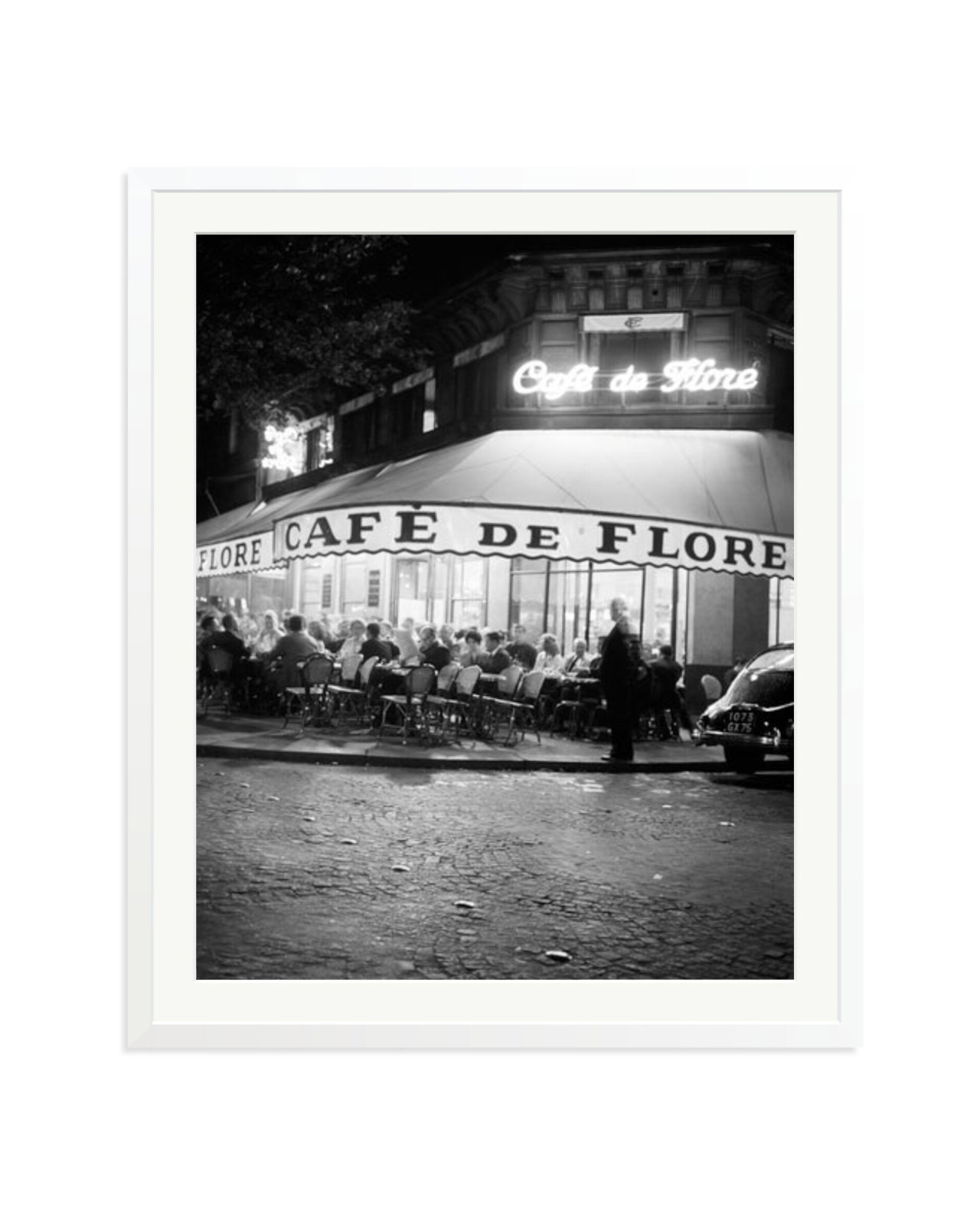 Cafe de Flore, 60s White / XXL