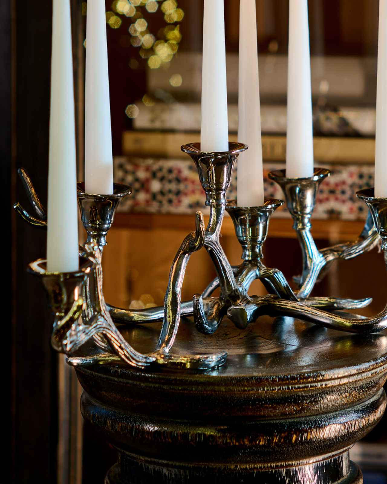 Deer Valley candle holder