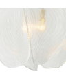 Hibis loftlampe antik messing