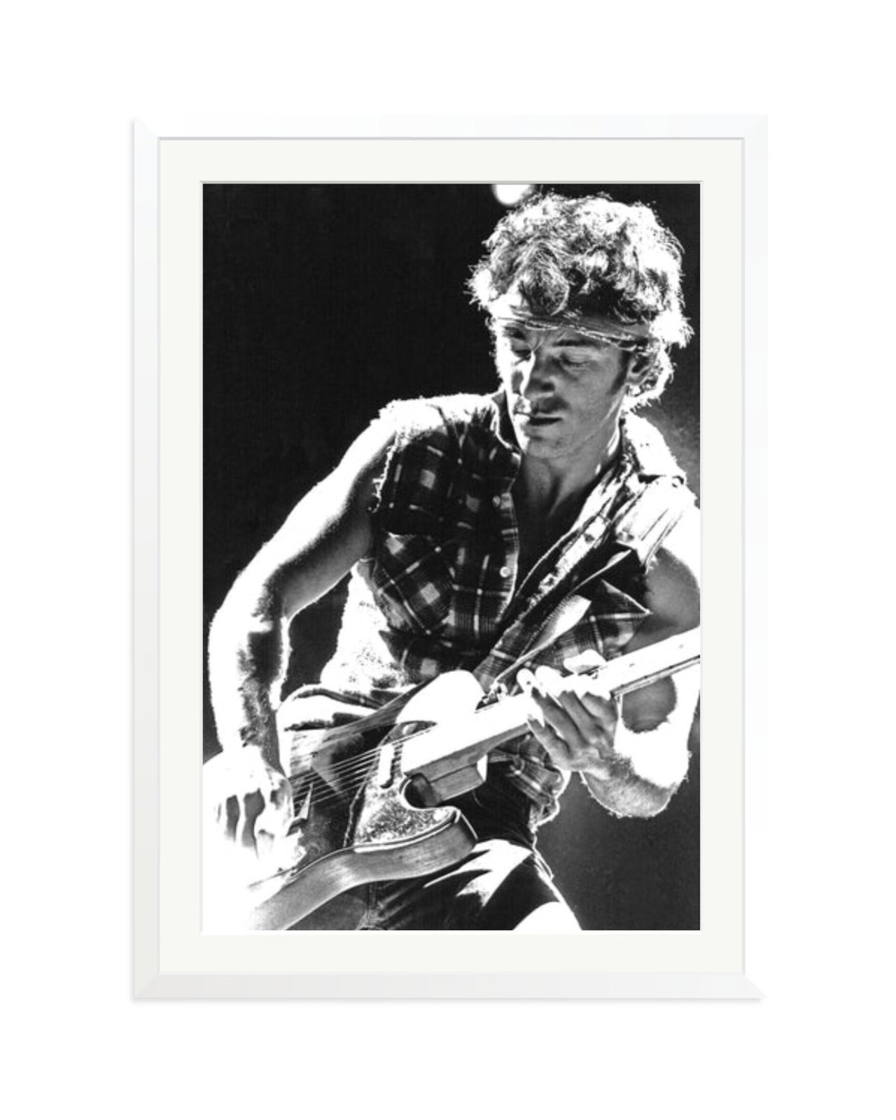Bruce Springsteen 1984 White / XXL
