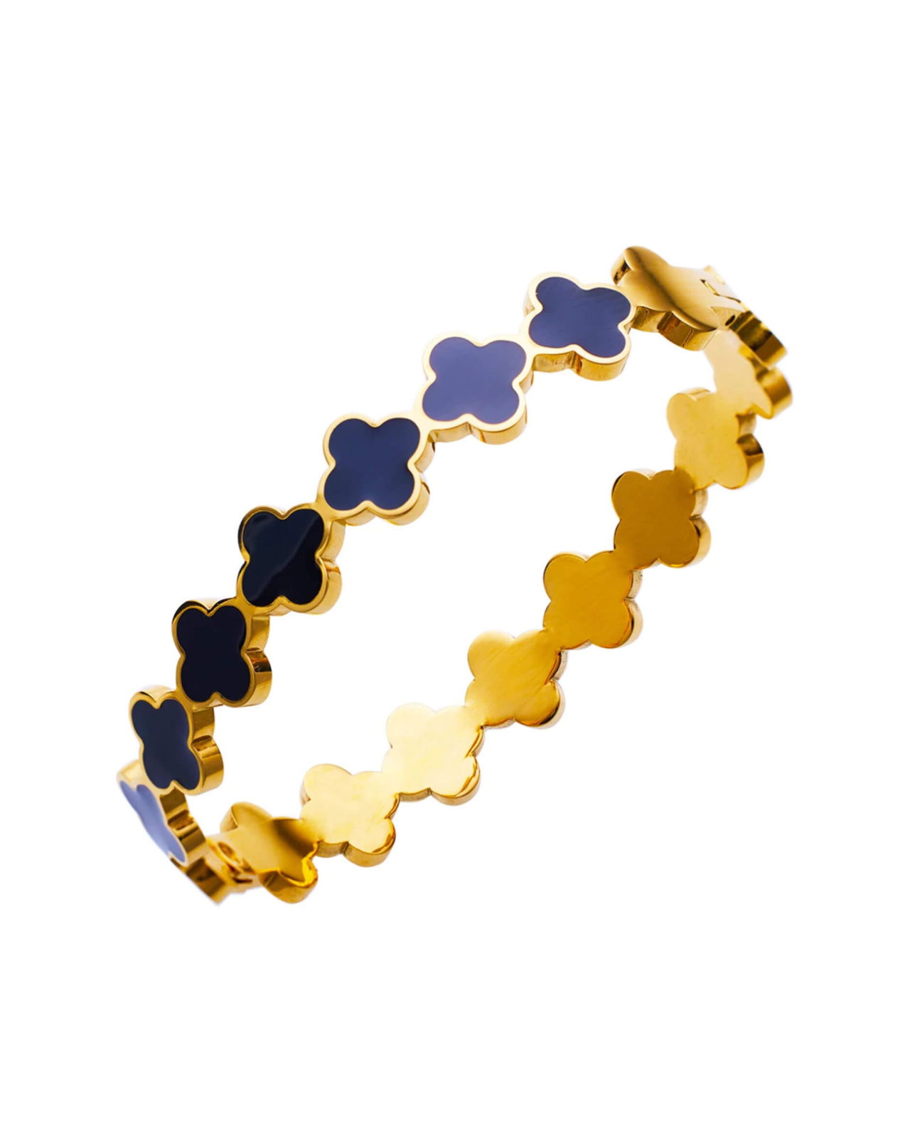 Bangle Clover Bracelet Black