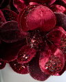 Magnolia Decorative Branch Burgundy