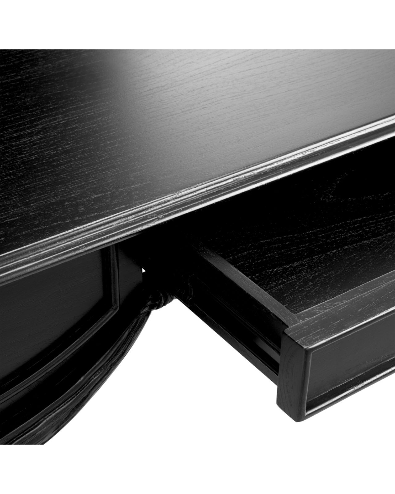 Zafiro skrivbord svart