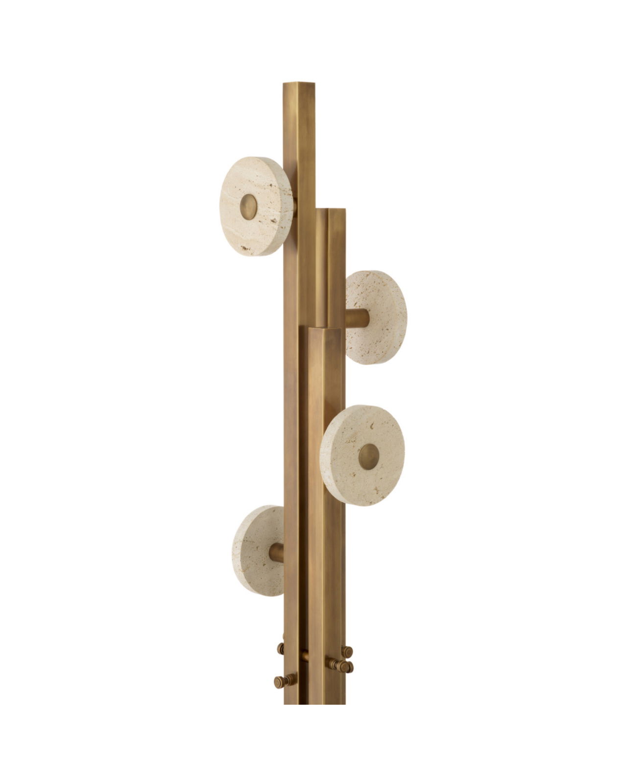 Amadora Coatrack Vintage Brass