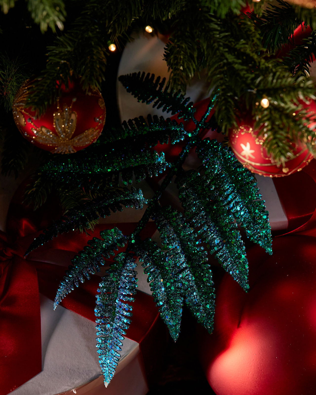 Noemi Branch Christmas Decoration Blue/Green