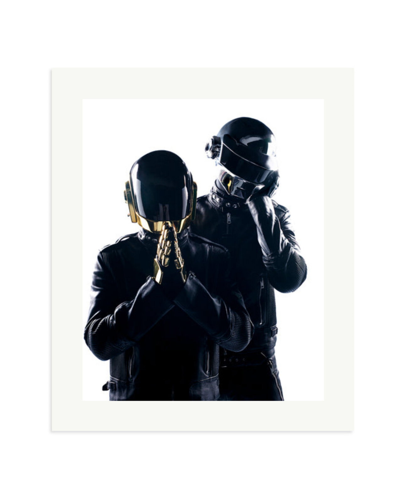 Daft Punk Robot Pray Print Only / Large