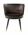 Grenada dining chair velvet savona gray
