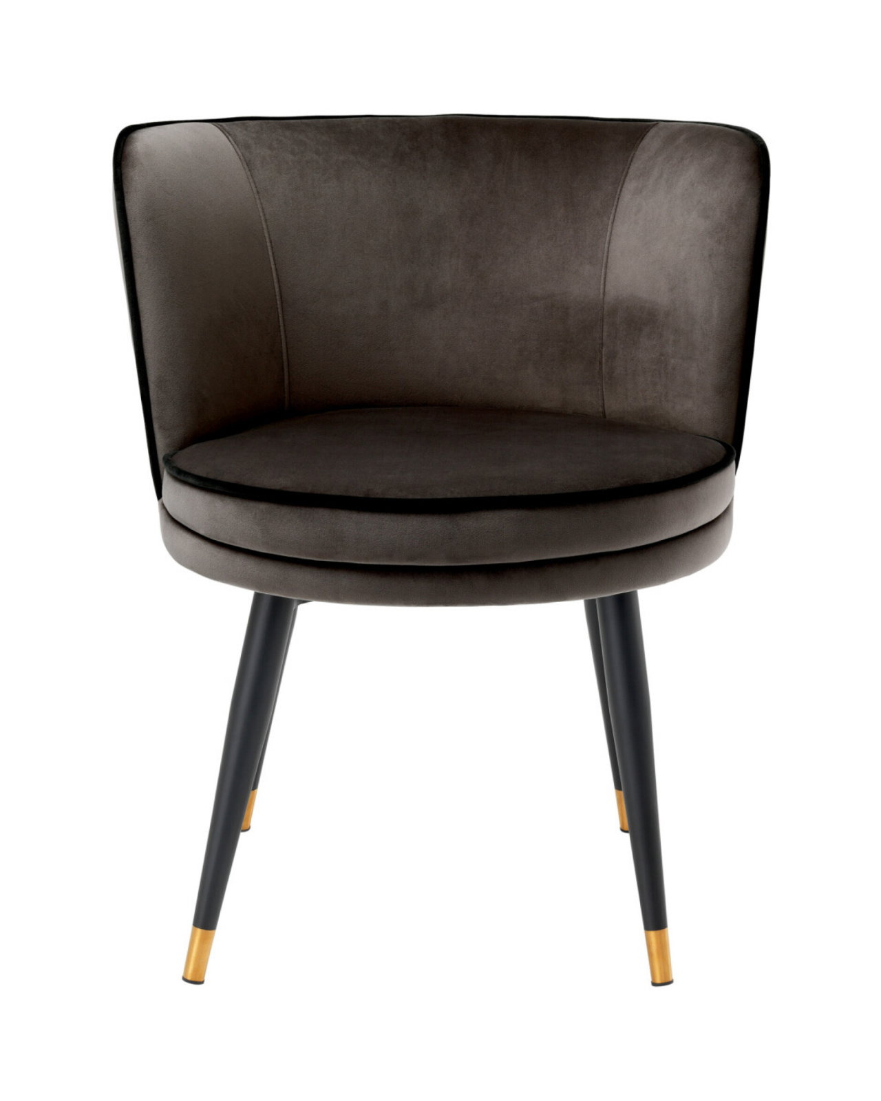 Grenada dining chair velvet savona gray