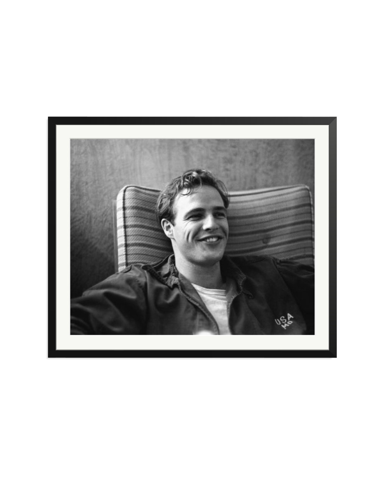 Marlon Brando on Set of 'The Men' Black / XXL