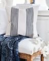 Waldron Stripe Cushion Cover Off-white