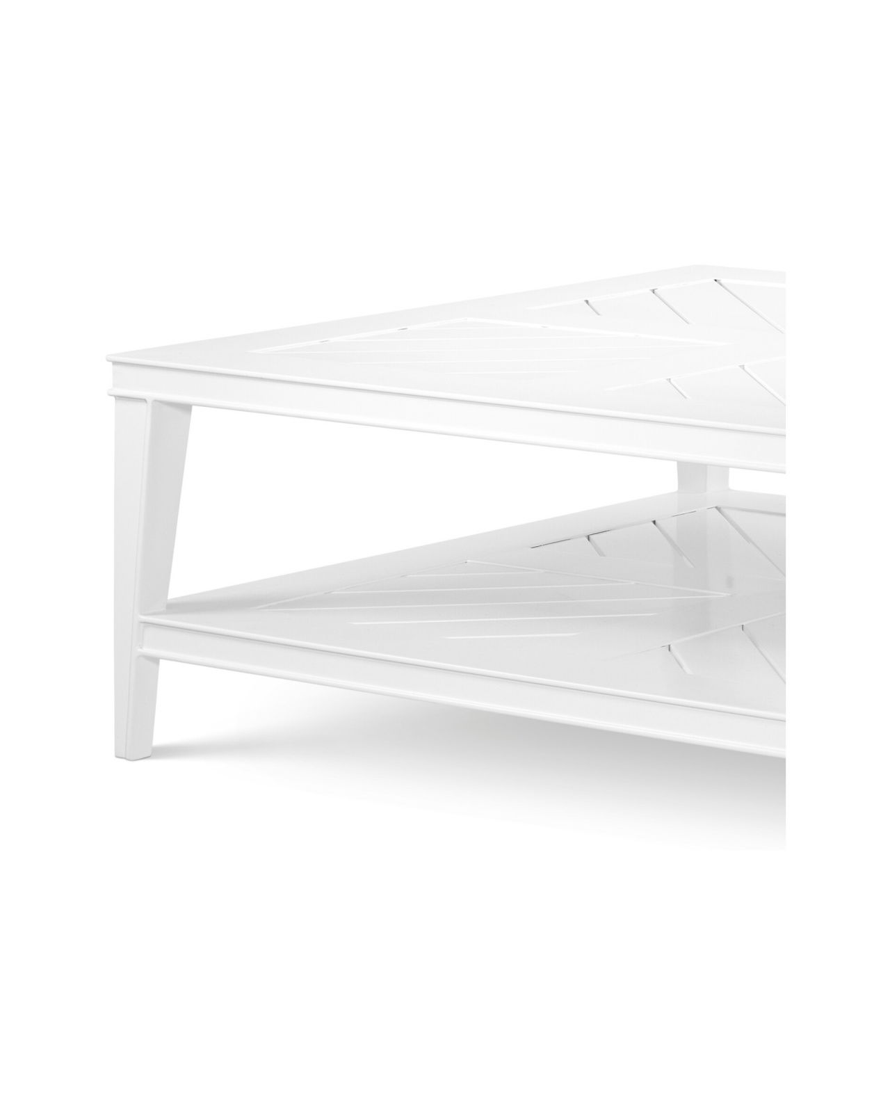 Bell Rive soffbord vit kvadrat