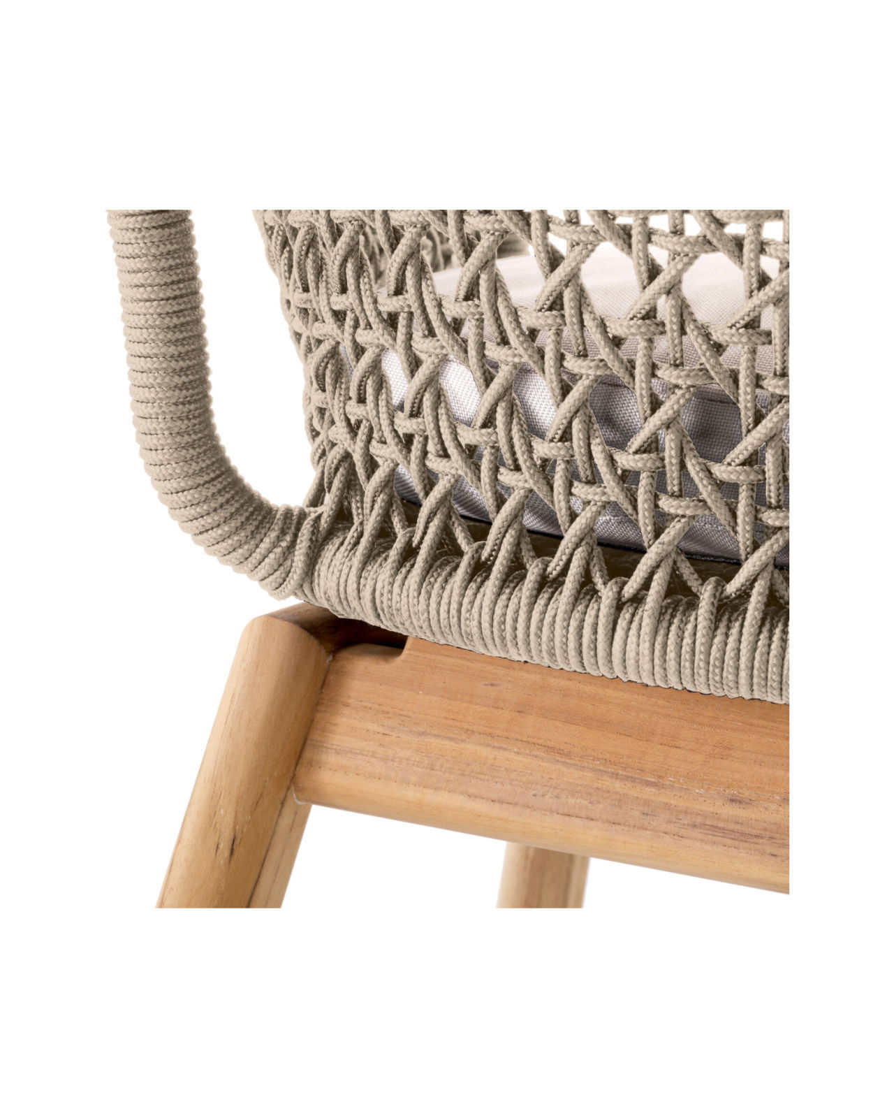 Trinity matstol off-white