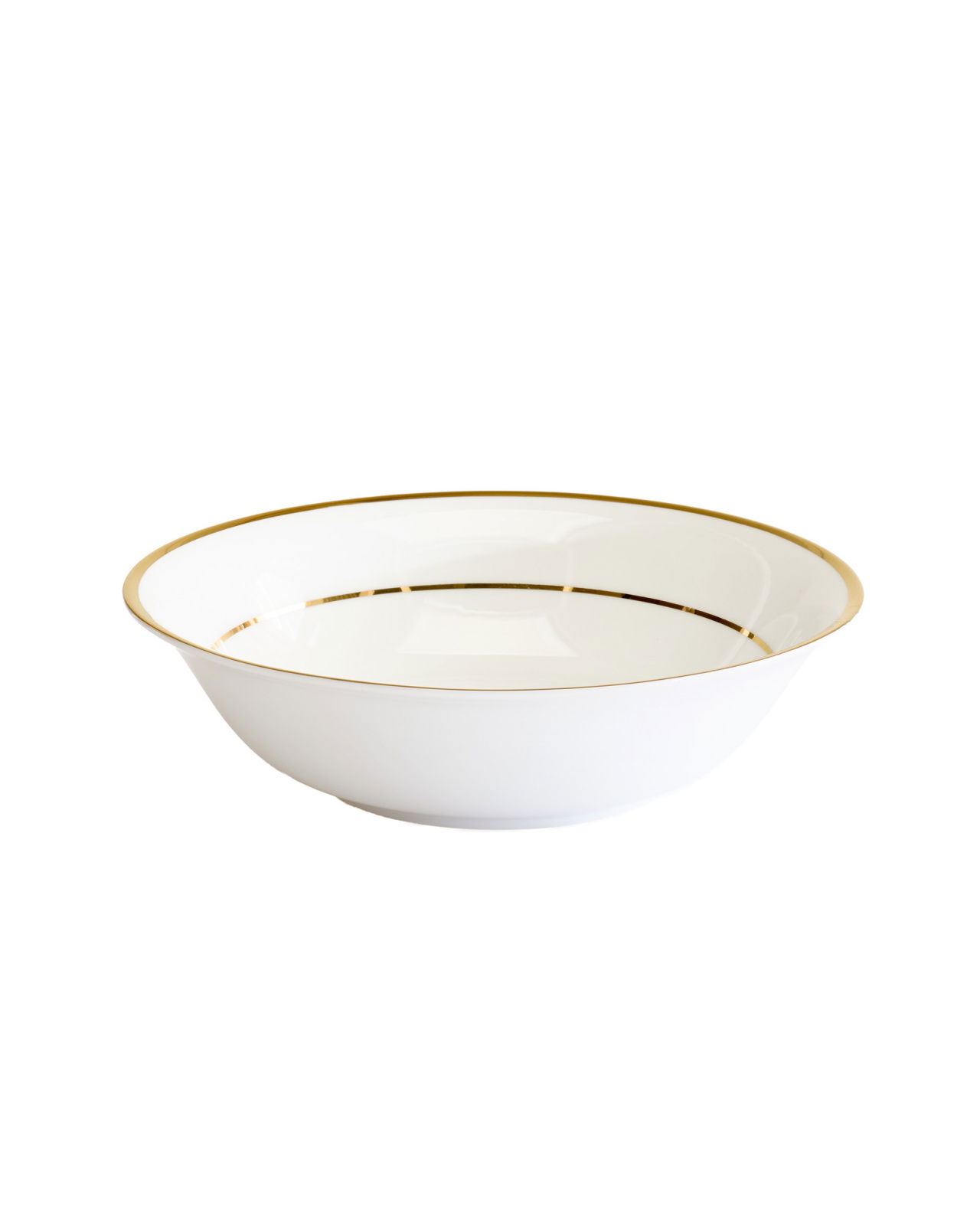 Fairmont sallads skål vit