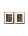 Trellis Pattern wall art by Ethan Harper set of 2