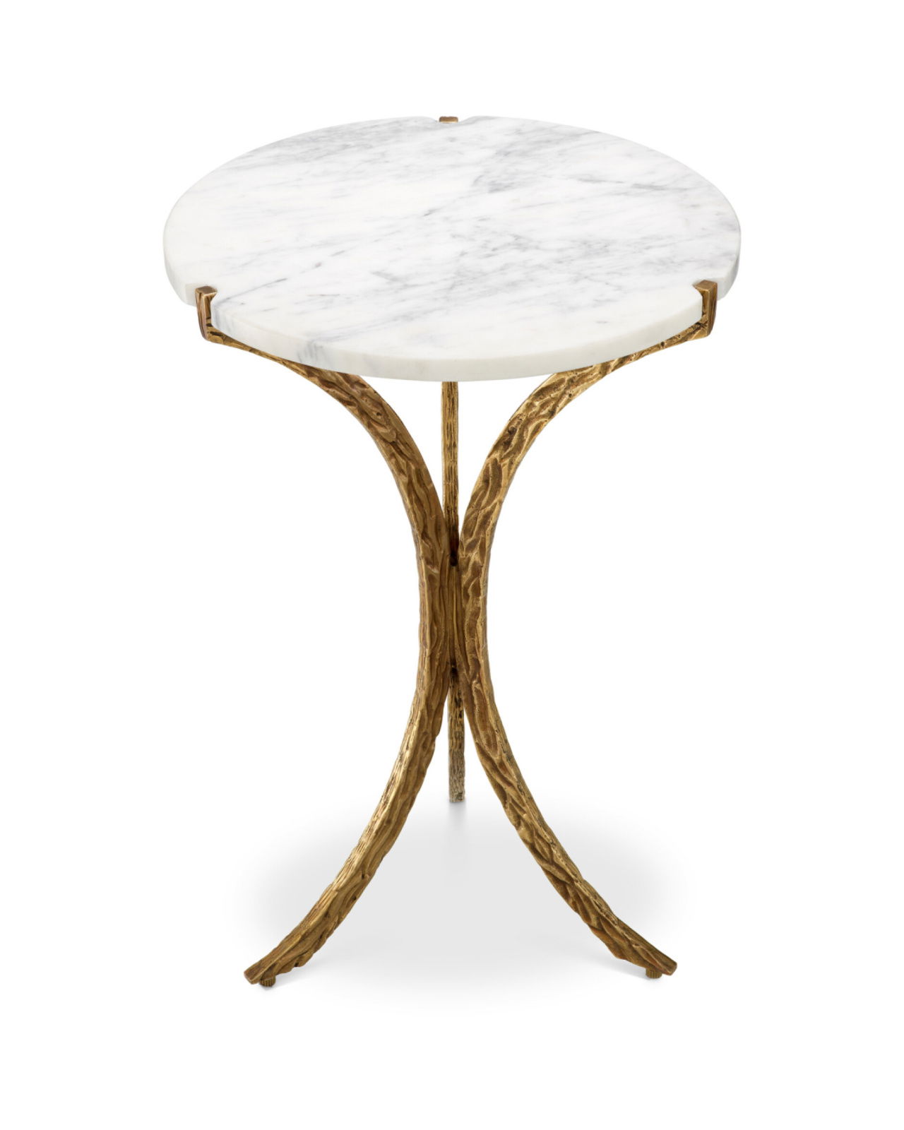 Emmeline Side Table Vintage Brass