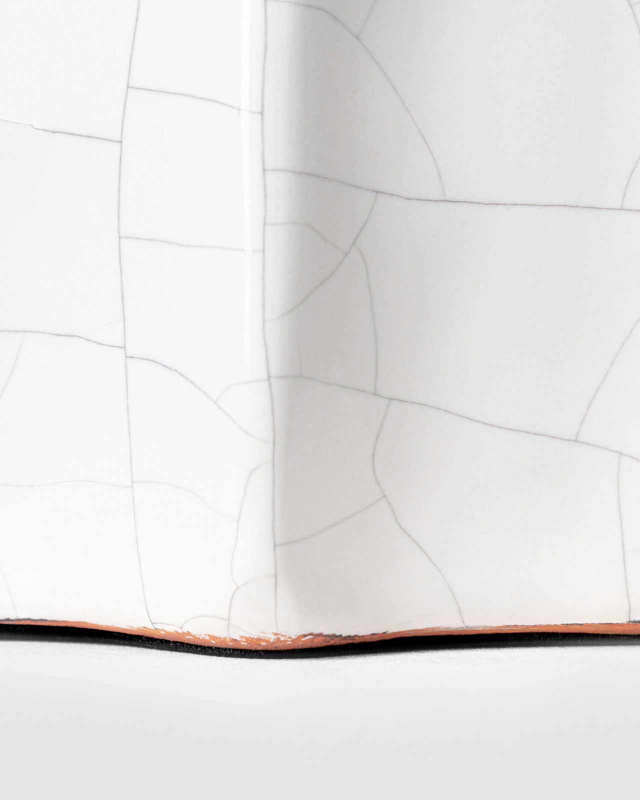 Melanie 12" Cordless Accent Lamp Crackled Ivory