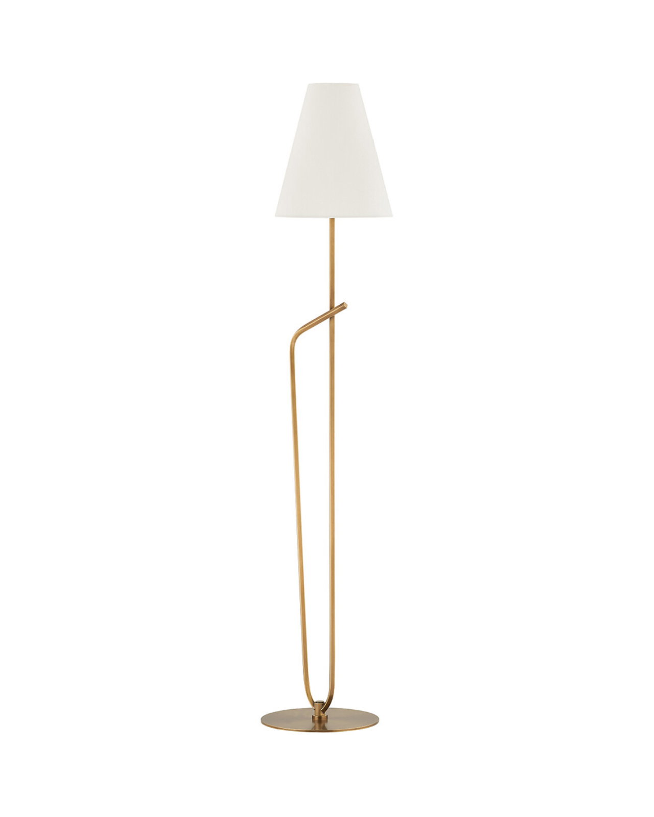 Pearce golvlampa mässing